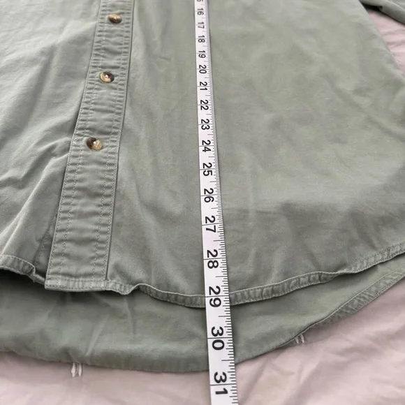 Green Eddie Bauer Button Down Shirt - Picture 5 of 5